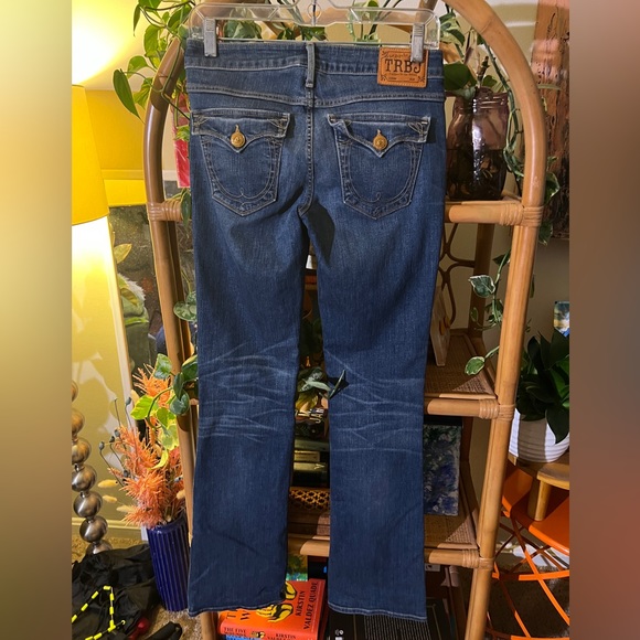 Medium Blue True Religion Low Rise Becky Bootcut jeans - Picture 6 of 11